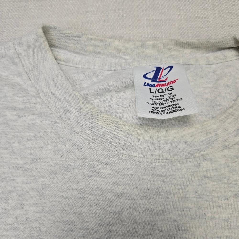 VTG Houston Texans T-Shirt L Men Grey NFL Football Sports H-Town Logo Athletic - Picture 8 of 9